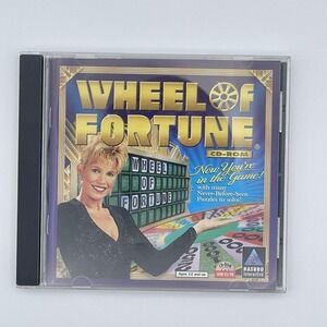 Wheel of Fortune CD-ROM‎ PC Game 1998 Hasbro – Windows 95/98 Vanna White